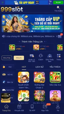 999SLOT tải app
